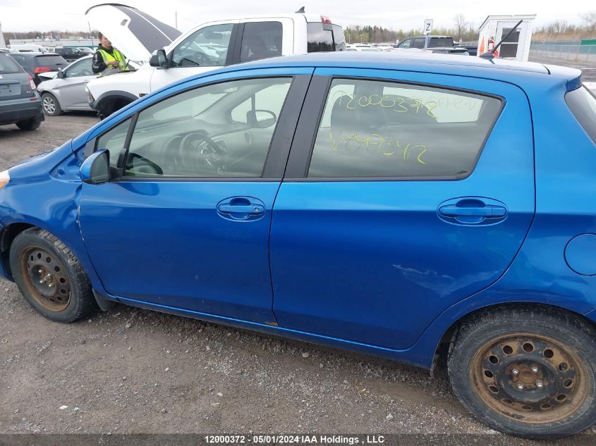 2013 Toyota Yaris Le VIN: JTDKTUD37DD547342 Lot: 12000372