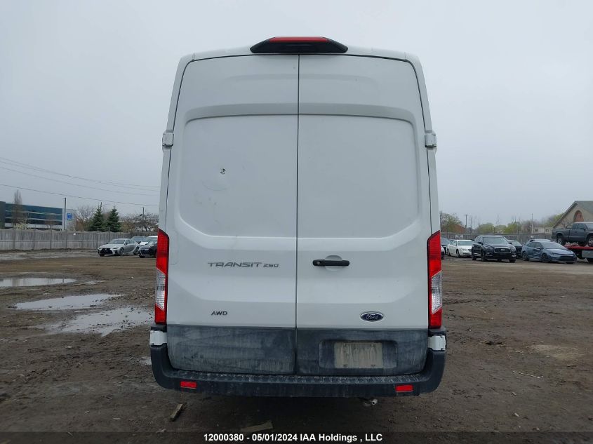 2022 Ford Transit T-250 VIN: 1FTBR3U82NKA25820 Lot: 12000380