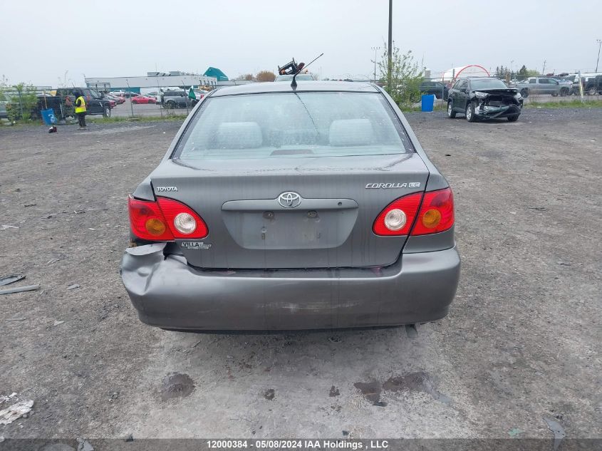 2004 Toyota Corolla Ce/Le/S VIN: 2T1BR32E24C807155 Lot: 12000384