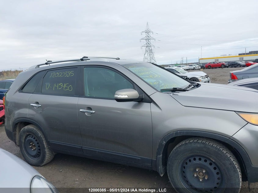 2011 Kia Sorento Lx VIN: 5XYKT3A2XBG145450 Lot: 12000385