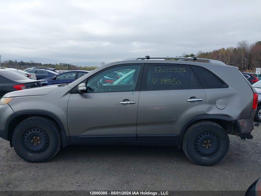 2011 Kia Sorento Lx VIN: 5XYKT3A2XBG145450 Lot: 12000385