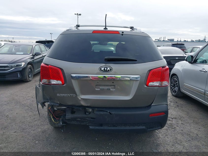 2011 Kia Sorento Lx VIN: 5XYKT3A2XBG145450 Lot: 12000385