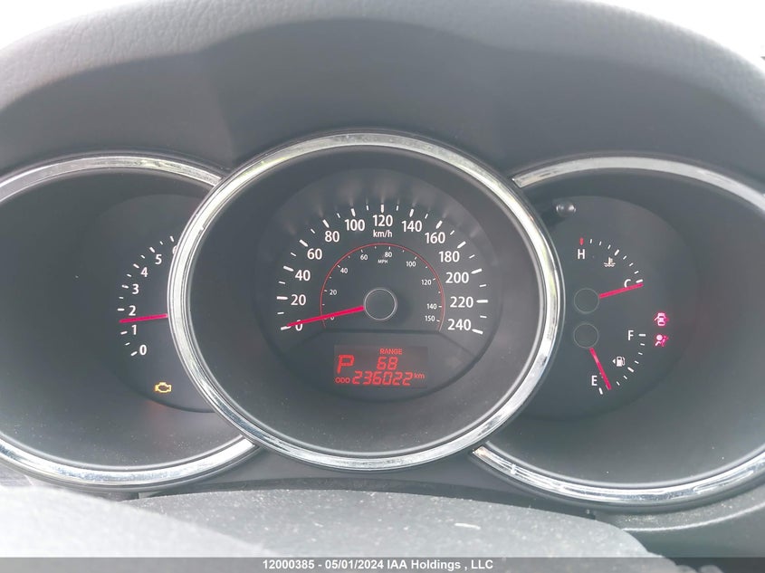 2011 Kia Sorento Lx VIN: 5XYKT3A2XBG145450 Lot: 12000385