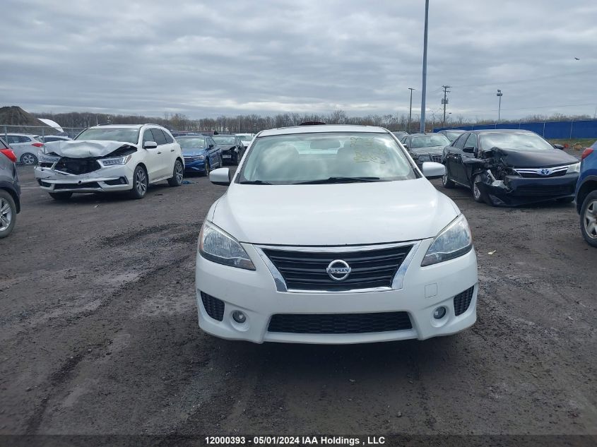 2015 Nissan Sentra S/Sv/Sr/Sl VIN: 3N1AB7APXFL655042 Lot: 12000393