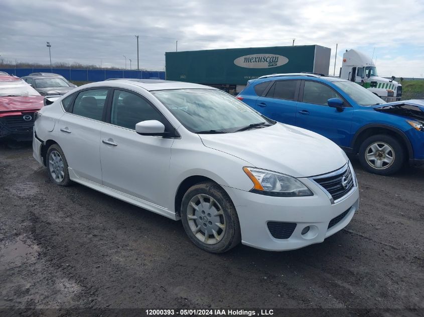 2015 Nissan Sentra S/Sv/Sr/Sl VIN: 3N1AB7APXFL655042 Lot: 12000393