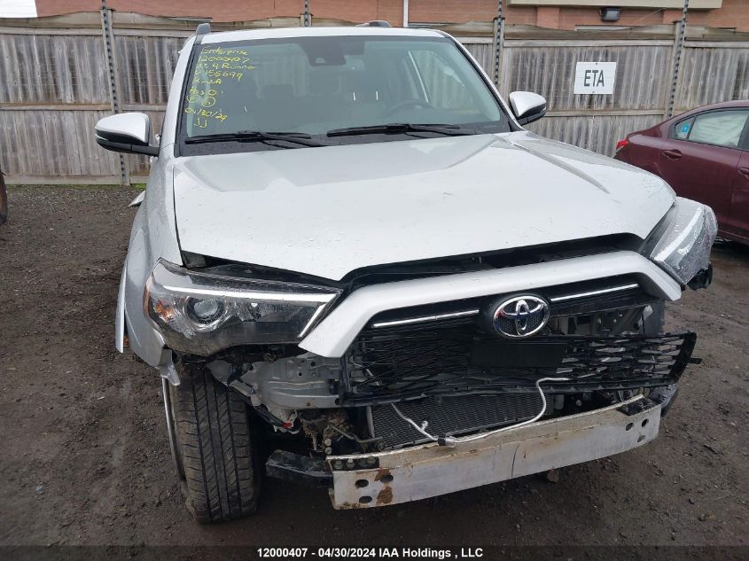 2023 Toyota 4Runner Se/Sr5/Sr5 Premium/Limited/Trd Sport/Trd Off Road/Trd Off Road Prem/Trd Pro VIN: JTENU5JR2P6158699 Lot: 12000407