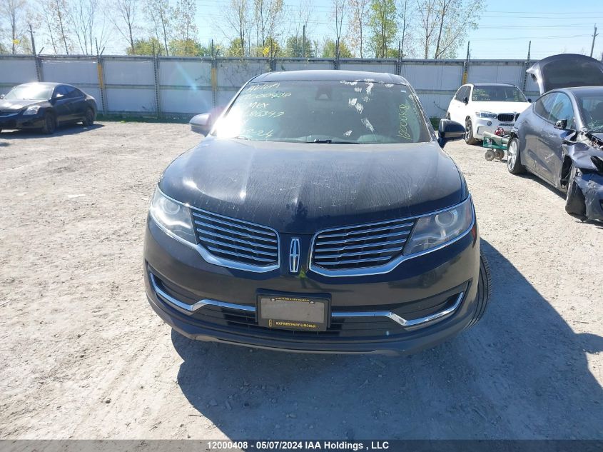 2016 Lincoln Mkx Reserve VIN: 2LMTJ8LR9GBL86347 Lot: 12000408