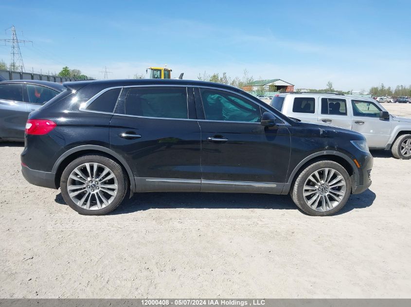2016 Lincoln Mkx Reserve VIN: 2LMTJ8LR9GBL86347 Lot: 12000408