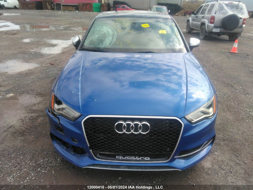 2015 Audi S3/A3 VIN: WAUFFRFF5F1085071 Lot: 12000410