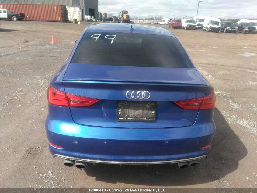 2015 Audi S3/A3 VIN: WAUFFRFF5F1085071 Lot: 12000410