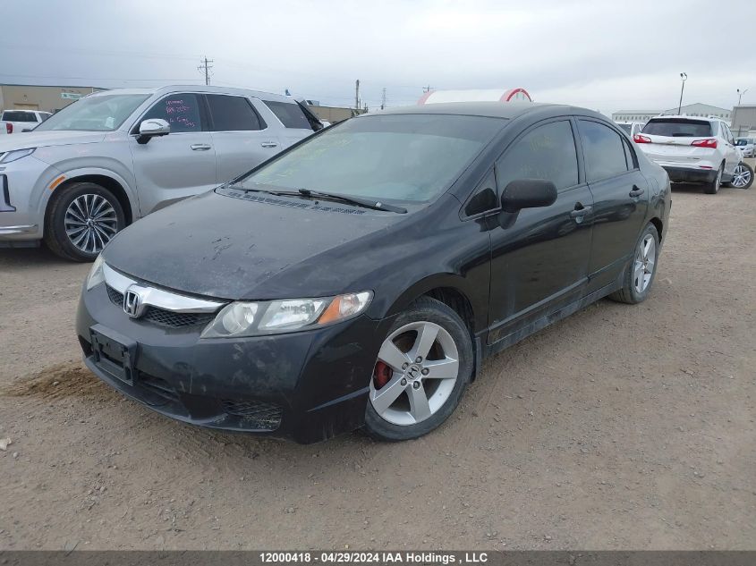 2009 Honda Civic Sdn VIN: 2HGFA16499H036044 Lot: 12000418