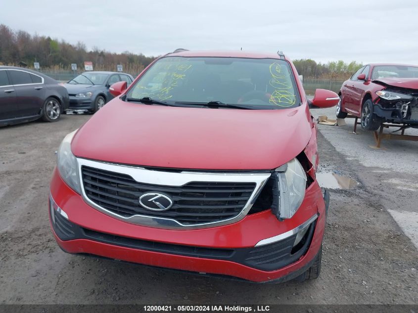 2011 Kia Sportage VIN: KNDPC3A22B7051212 Lot: 12000421