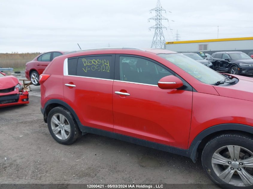 2011 Kia Sportage VIN: KNDPC3A22B7051212 Lot: 12000421