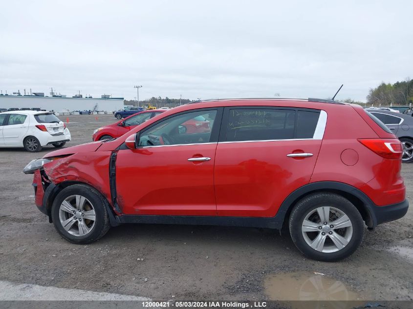 2011 Kia Sportage VIN: KNDPC3A22B7051212 Lot: 12000421