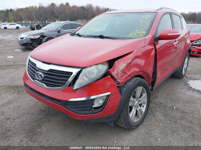 2011 Kia Sportage VIN: KNDPC3A22B7051212 Lot: 12000421