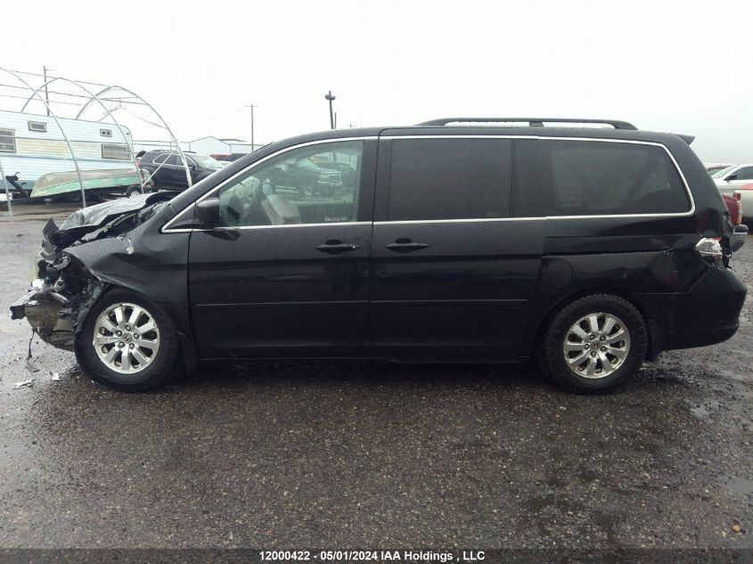 2008 Honda Odyssey Exl VIN: 5FNRL38798B502357 Lot: 12000422