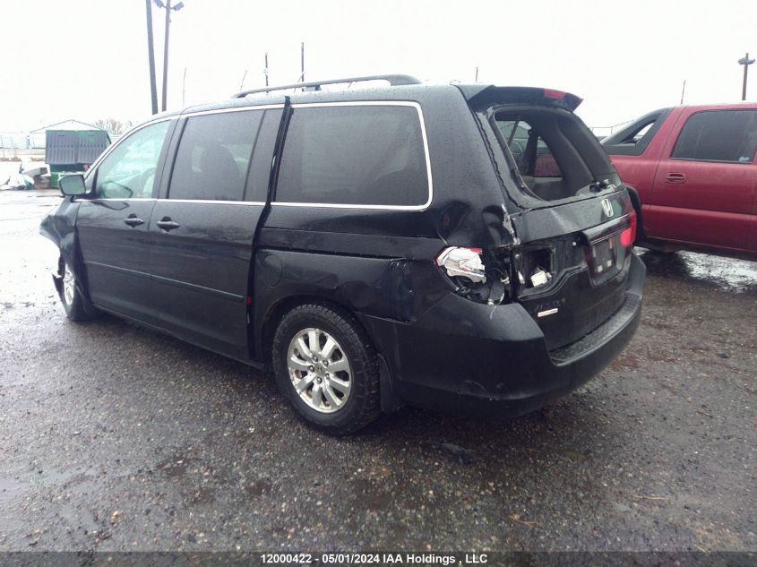 2008 Honda Odyssey Exl VIN: 5FNRL38798B502357 Lot: 12000422