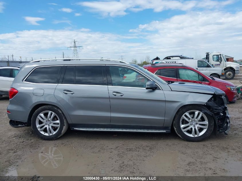 2015 Mercedes-Benz Gl-Class Gl 350 Bluetec VIN: 4JGDF2EE7FA453076 Lot: 12000430
