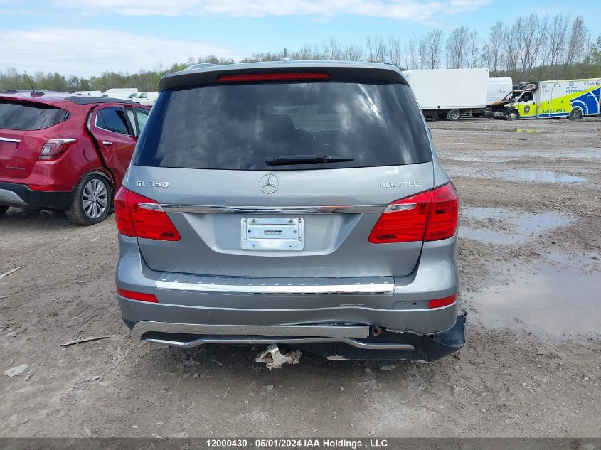 2015 Mercedes-Benz Gl-Class Gl 350 Bluetec VIN: 4JGDF2EE7FA453076 Lot: 12000430