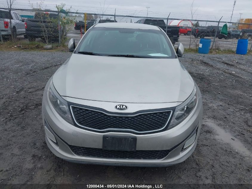 2014 Kia Optima Ex VIN: KNAGN4A76E5516440 Lot: 12000434