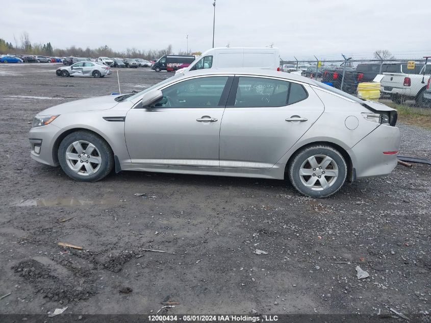 2014 Kia Optima Ex VIN: KNAGN4A76E5516440 Lot: 12000434