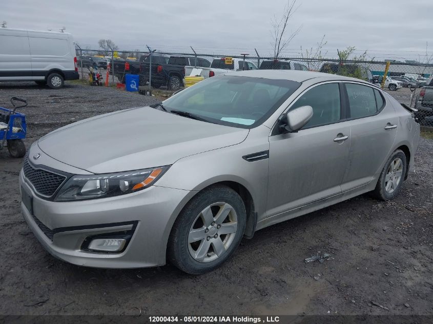 2014 Kia Optima Ex VIN: KNAGN4A76E5516440 Lot: 12000434