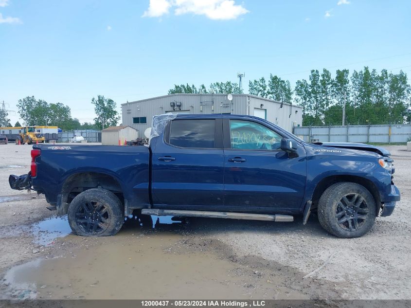 2022 Chevrolet Silverado 1500 VIN: 1GCUDEED6NZ554676 Lot: 12000437