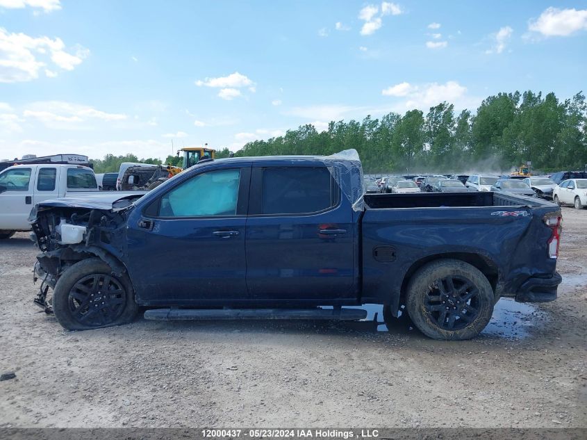 2022 Chevrolet Silverado 1500 VIN: 1GCUDEED6NZ554676 Lot: 12000437