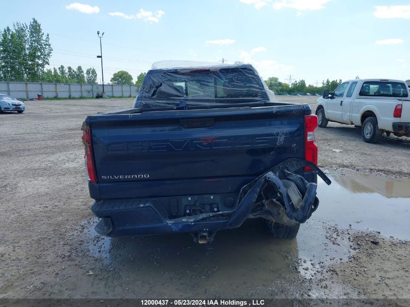 2022 Chevrolet Silverado 1500 VIN: 1GCUDEED6NZ554676 Lot: 12000437