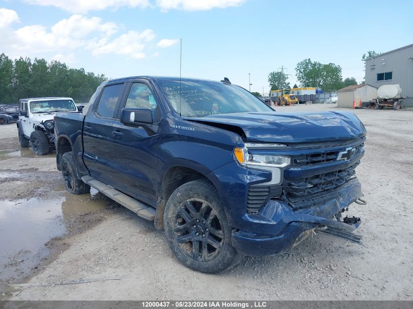 2022 Chevrolet Silverado 1500 VIN: 1GCUDEED6NZ554676 Lot: 12000437