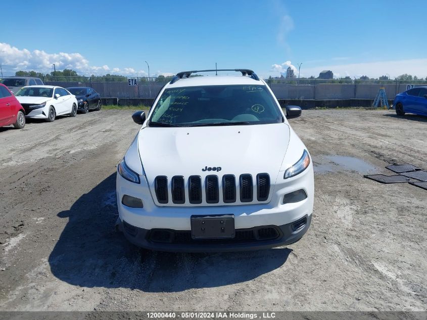 2018 Jeep Cherokee Sport VIN: 1C4PJLAB8JD525024 Lot: 12000440