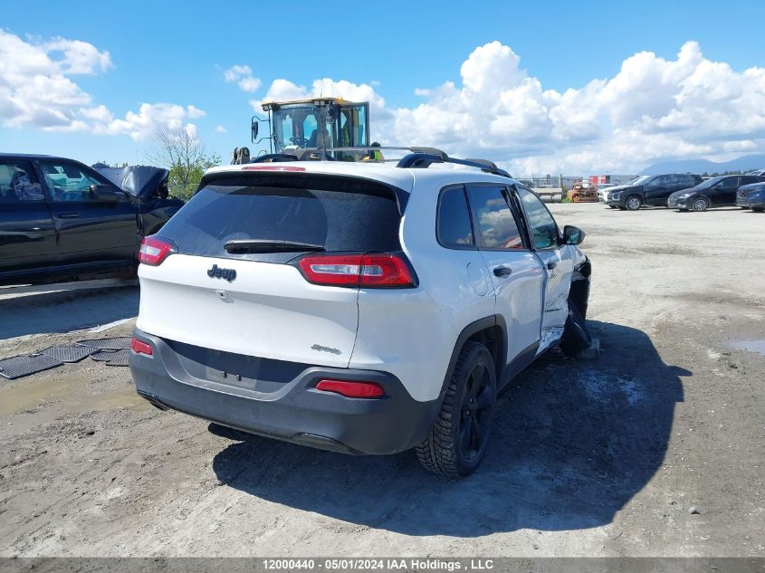 2018 Jeep Cherokee Sport VIN: 1C4PJLAB8JD525024 Lot: 12000440