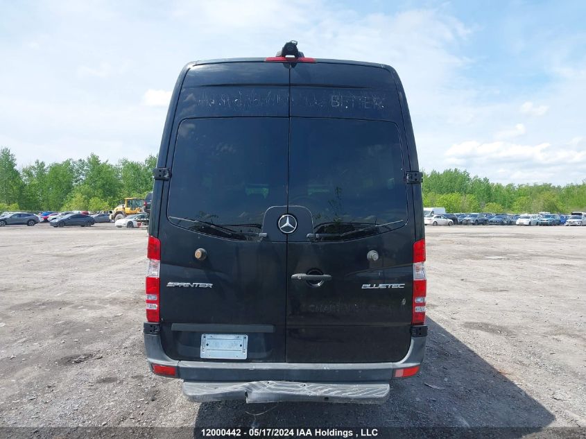 2014 Mercedes-Benz Sprinter Passenger Vans VIN: WDZBE8CC7E5937727 Lot: 12000442