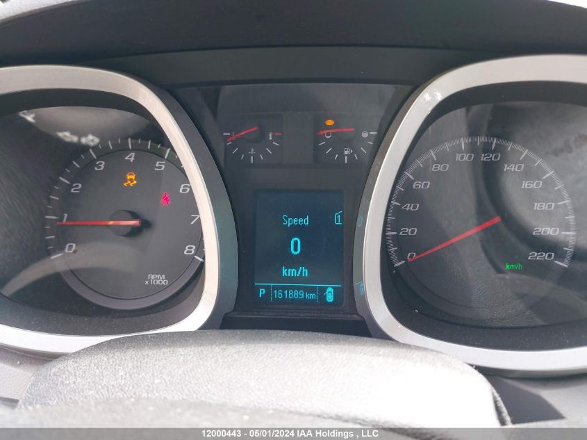 2012 Chevrolet Equinox Lt VIN: 2GNALDEK5C6183217 Lot: 12000443