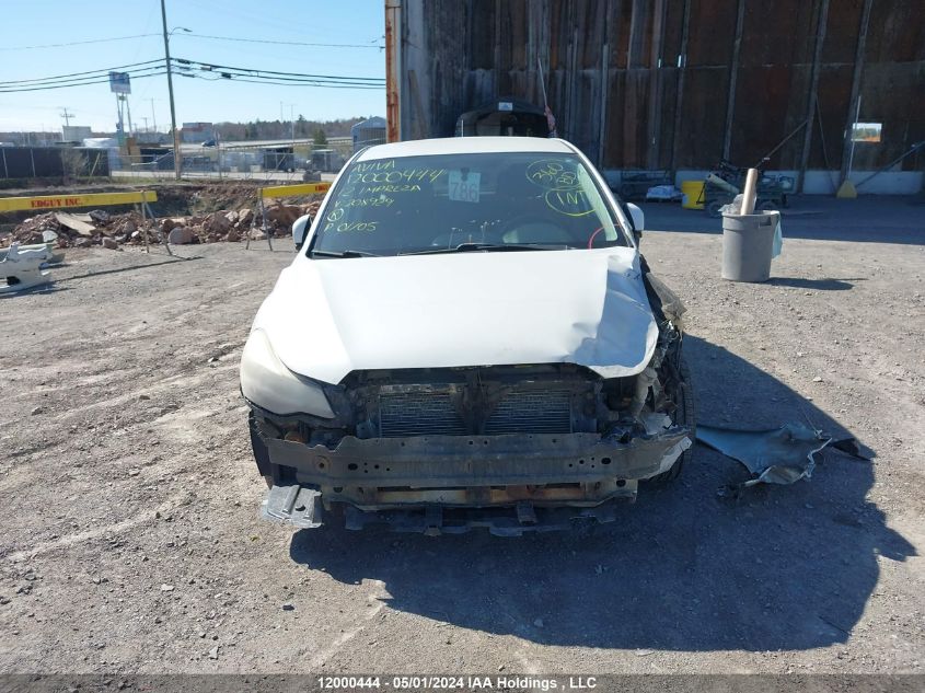 2012 Subaru Impreza VIN: JF1GPAC60CG208929 Lot: 12000444