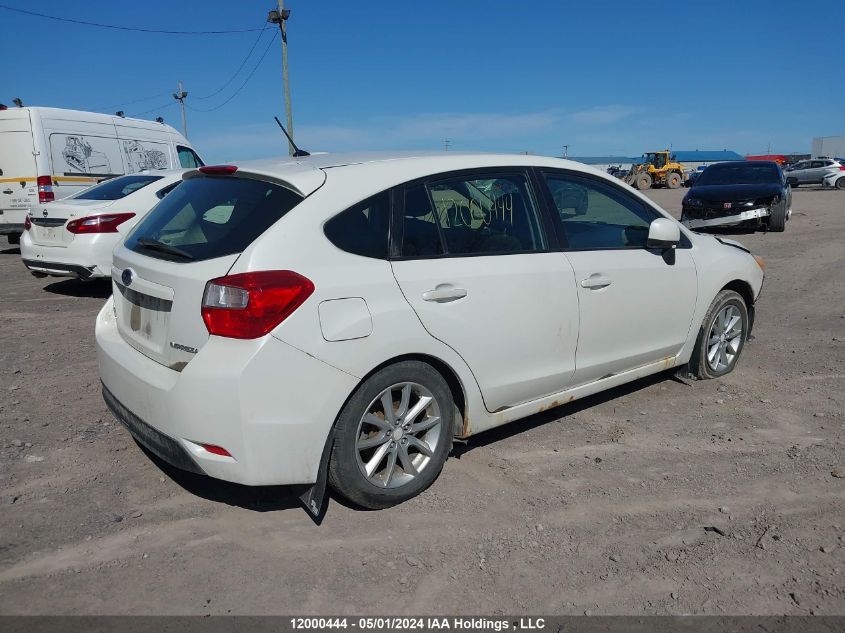 2012 Subaru Impreza VIN: JF1GPAC60CG208929 Lot: 12000444