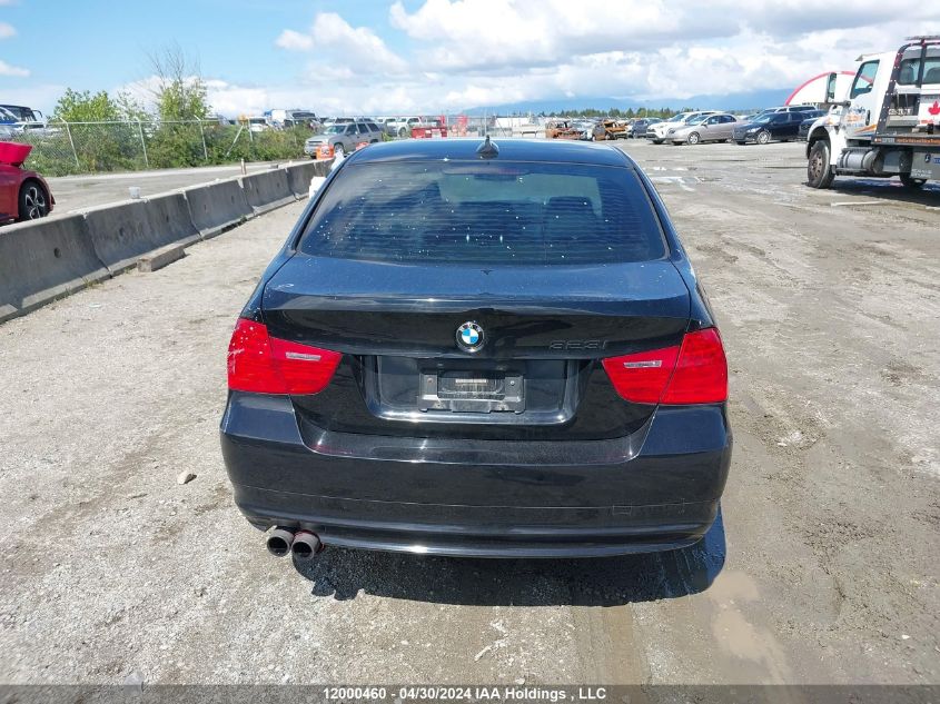 2011 BMW 3 Series VIN: WBAPG7C55BA935874 Lot: 12000460