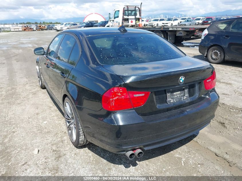 2011 BMW 3 Series VIN: WBAPG7C55BA935874 Lot: 12000460