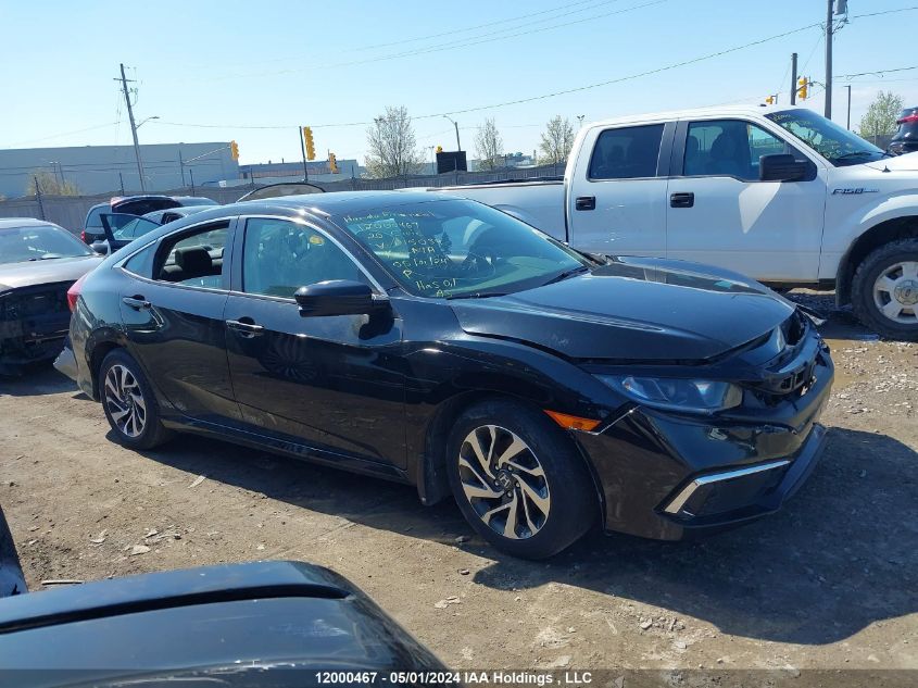 2020 Honda Civic Sedan VIN: 2HGFC2F78LH015039 Lot: 12000467