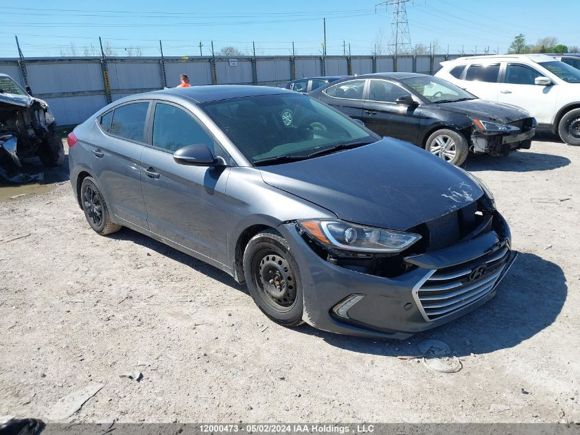 2017 Hyundai Elantra Gls VIN: KMHD84LFXHU191668 Lot: 12000473