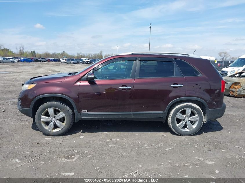 2012 Kia Sorento VIN: 5XYKUCA63CG236402 Lot: 12000482