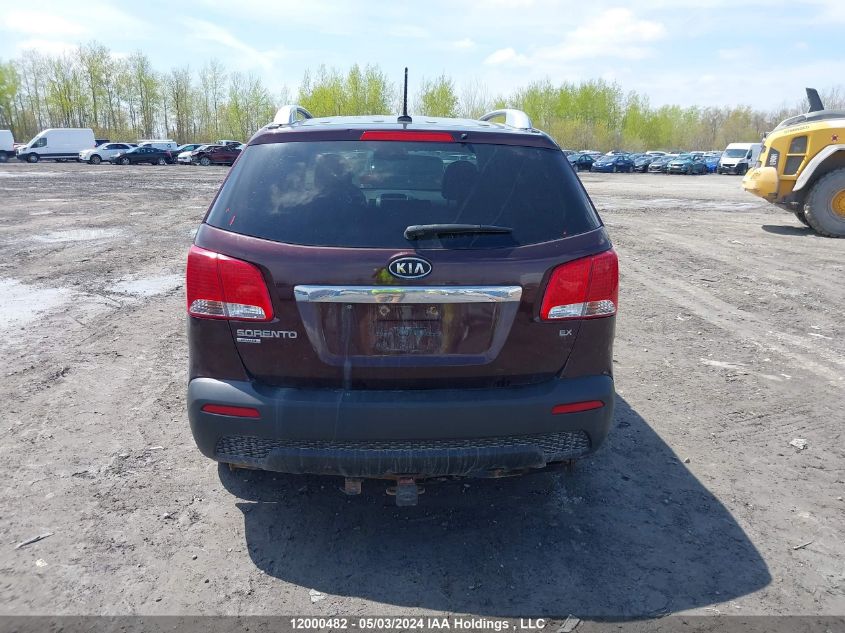 2012 Kia Sorento VIN: 5XYKUCA63CG236402 Lot: 12000482