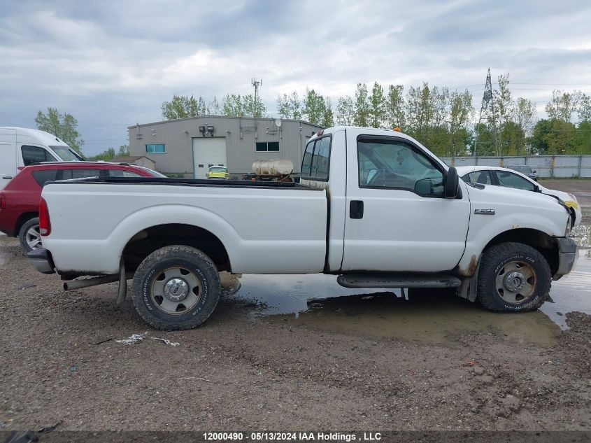 2005 Ford Super Duty F-250 VIN: 1FTNF21555EA93778 Lot: 12000490