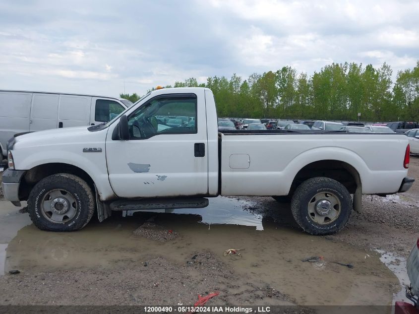 2005 Ford Super Duty F-250 VIN: 1FTNF21555EA93778 Lot: 12000490