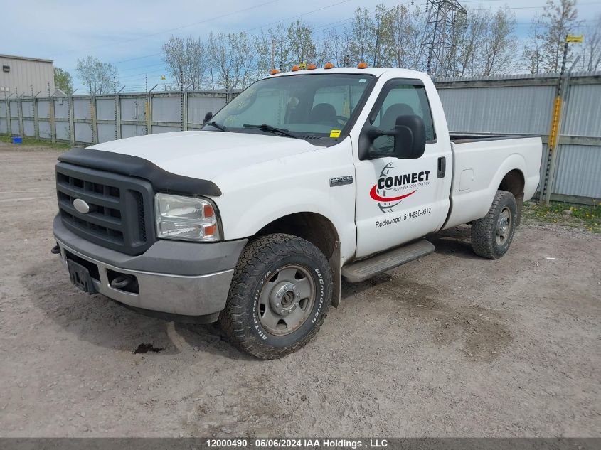 2005 Ford Super Duty F-250 VIN: 1FTNF21555EA93778 Lot: 12000490