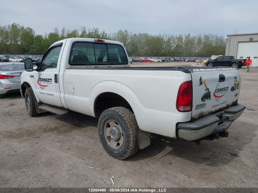 2005 Ford Super Duty F-250 VIN: 1FTNF21555EA93778 Lot: 12000490