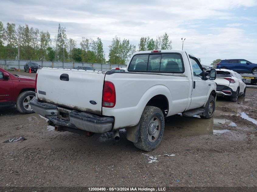 2005 Ford Super Duty F-250 VIN: 1FTNF21555EA93778 Lot: 12000490