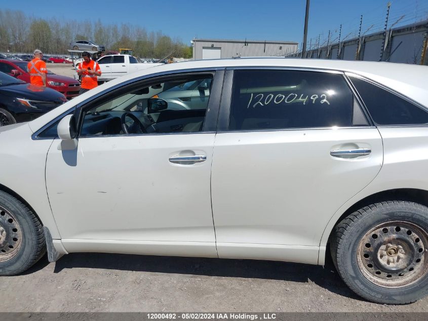 2012 Toyota Venza Base V6 VIN: 4T3BK3BB5CU068605 Lot: 12000492