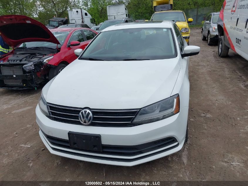 2017 Volkswagen Jetta VIN: 3VWDB7AJ9HM251875 Lot: 12000502