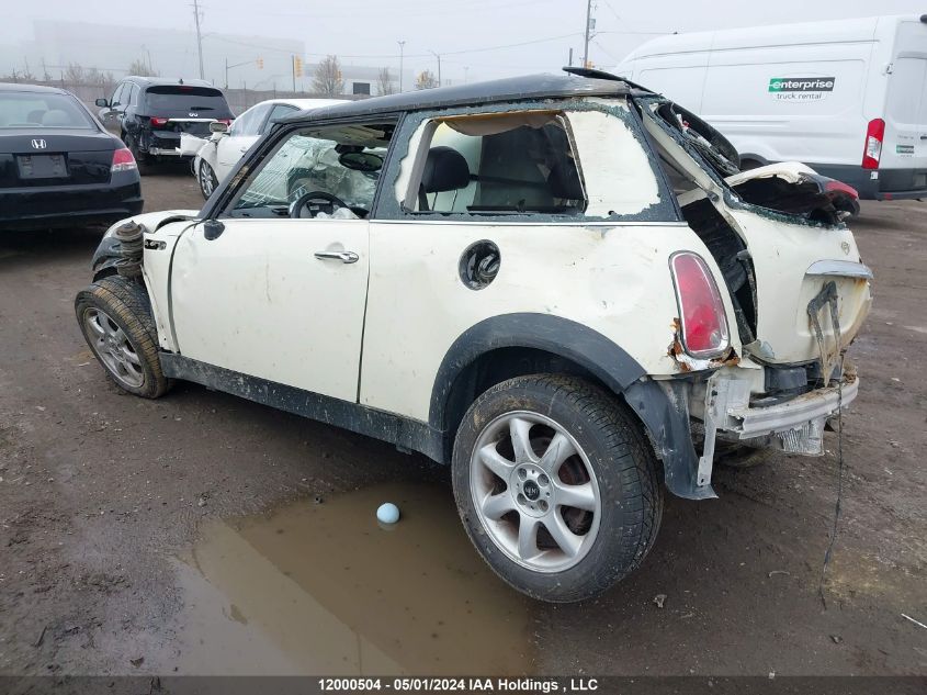 2006 Mini Cooper Hardtop VIN: WMWRC33536TK17859 Lot: 12000504